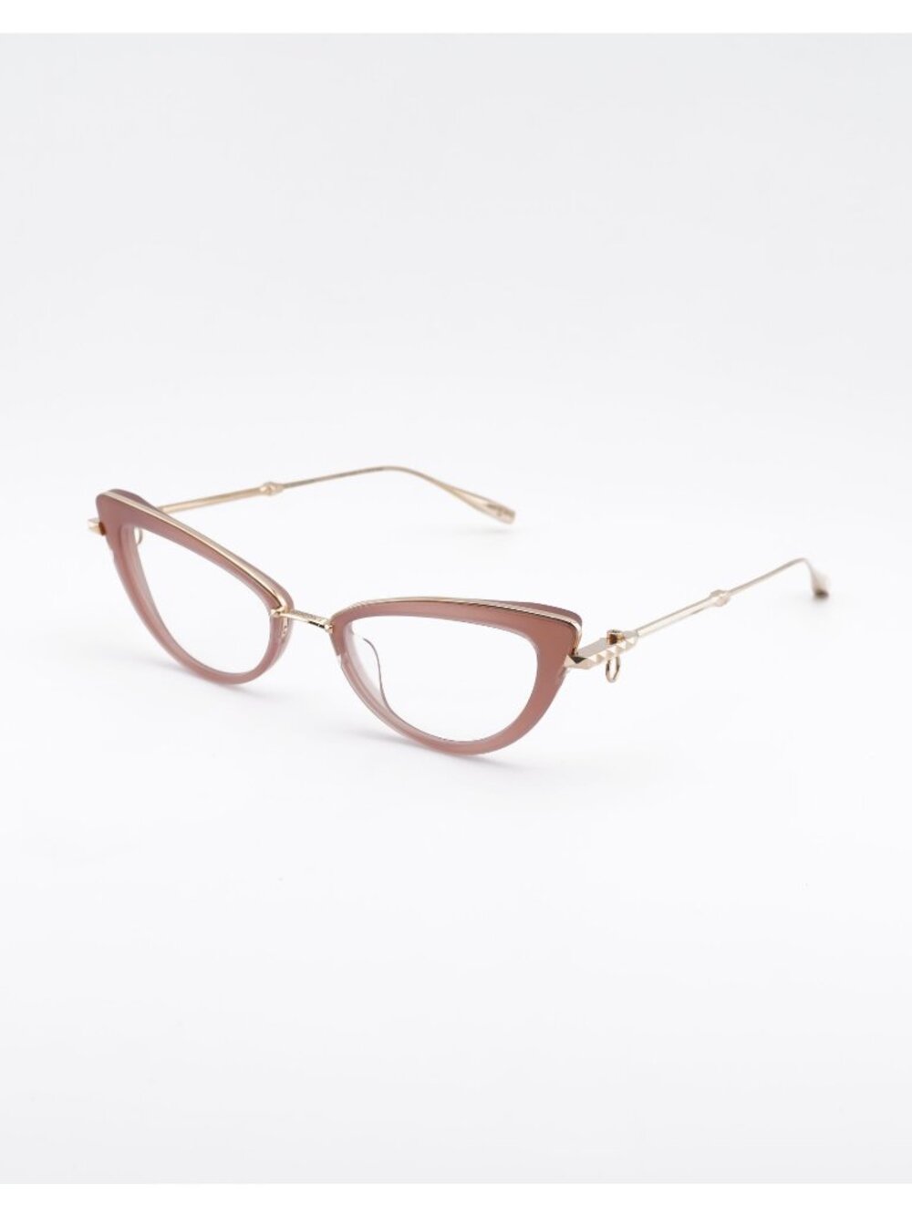 Valentino V-DAYDREAM VLX-123B-CH Eyeglasses Gold 51mm Cat Eye Frame with Chain
